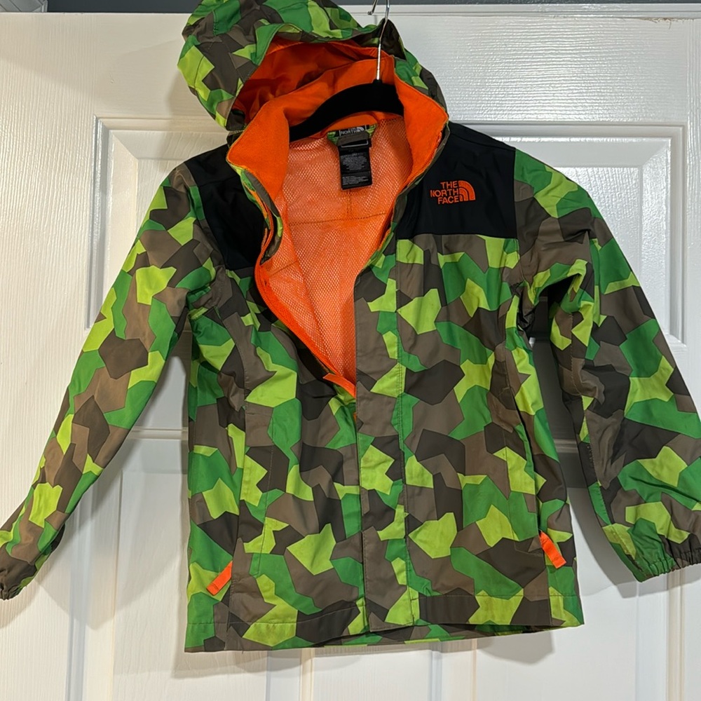 North face boys jacket - Minecraft colors